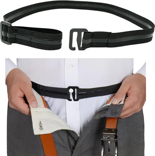 Camiseta de estilo cinturón Tuck-It para hombres, policía y militares de la camisa Stay Plus (fabricada en Estados Unidos, talla estándar) (Select