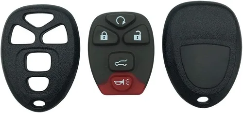 Miniatura 5 de Funda de repuesto para llavero remoto de entrada sin llave con 5 botones para Chevy Suburban Tahoe Traverse / GMC Acadia Yukon / Cadillac Escalade