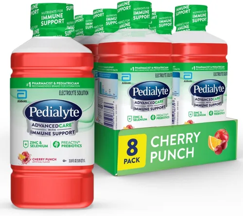 Miniatura 10 de Pedialyte Advanced care, solución oral de electrolitos, 0.26 gal, 8 unidades, 1, 1
