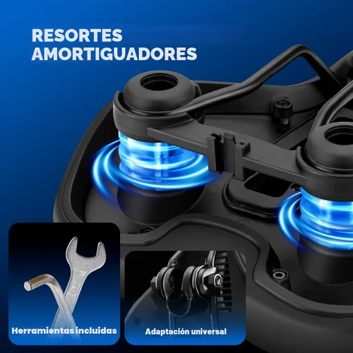 Miniatura 2 de ROCKBROS Asiento de bicicleta cómodo para bicicleta de montaña, accesorios para hombres y mujeres, cojín de asiento de bicicleta ancho suave