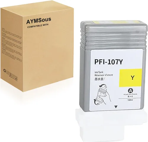 Miniatura 8 de PFI-107 Cartucho de tinta de repuesto para Canon PFI-107 PFI107 PFI-107BK PFI107BK 130ML para Canon imagePROGRAF iPF670 iPF680 iPF685 iPF770 iPF780