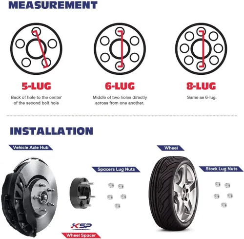 Miniatura 8 de KSP - Espaciadores de rueda de 1 pulgada 5x114.3 para Nissan 350Z 370Z Maxima, 5X4.5 forjado espaciador compatible con Infinit G35 G37 FX35 Q60