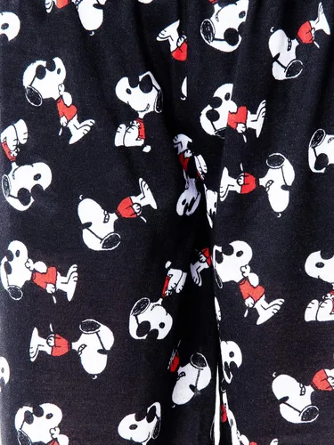 Miniatura 4 de INTIMO Peanuts Joe Cool Snoopy - Pijama de manga corta y pantalones cortos, conjunto de 2 piezas para niños