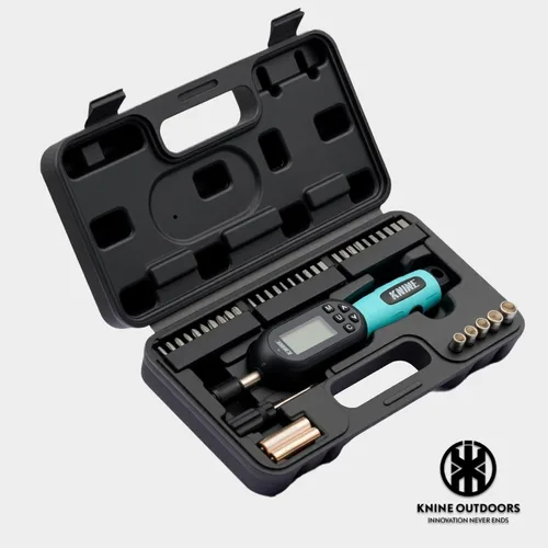 Miniatura 2 de KNINE OUTDOORS Juego de llave de torque digital de 1/4 pulgada, juego de destornillador de torque en pulgadas-libras para mantenimiento, 10-100