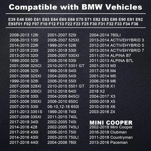 Miniatura 5 de Tapa de gasolina, tapa de depósito de combustible compatible con Mini Cooper y BMW 325i 328i 330i 525i 528i 530i 535i X1 X2 X3 X4 X5 X6 128i 135i