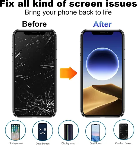 Miniatura 7 de para iPhone 11 Pro Max Reemplazo de Pantalla, Mayorista Completa Full HD 6.5 Pulgadas COF LCD Visualización 3D Touch Digitalizador Ensamblaje