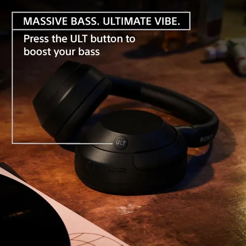 Miniatura 3 de Sony ULT WEAR - Auriculares Bluetooth Over-Ear con cancelación de ruido con Alexa integrado, diseño cómodo, batería de 30 horas, graves masivos