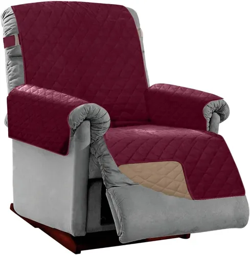 Miniatura 64 de Sofa Shield - Funda para sillón reclinable con correa patentada, protector de cojín, funda reversible diseñada en EE. UU. resistente a manchas