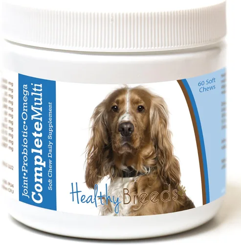 Miniatura 46 de Healthy Breeds Pug todo en uno multivitamínico suave masticable 60