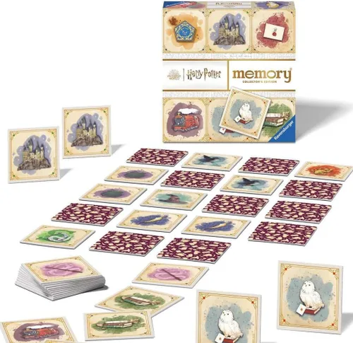 Miniatura 4 de Ravensburger Juego de memoria de coleccionista de Harry Potter, pares de fotos a juego para niños a partir de 6 años