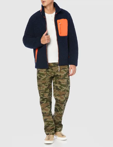 Miniatura 4 de Amazon Essentials Pantalones cargo de sarga de algodón elástico para hombre (disponibles en tallas grandes y altas)