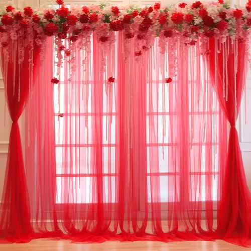 Miniatura 16 de Cortinas de fondo de tul azul de 10x10 para fiestas, cortina de fondo transparente para fotos de boda, cortinas para baby shower, fotografía, fiesta