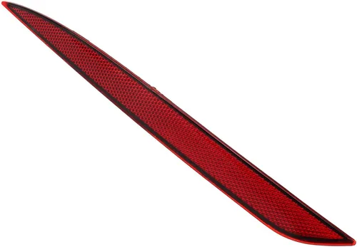 Miniatura 5 de Reflector de parachoques trasero para 2020 a 2023, luz reflector trasera de coche de lente roja, repuesto de luces de parachoques trasero