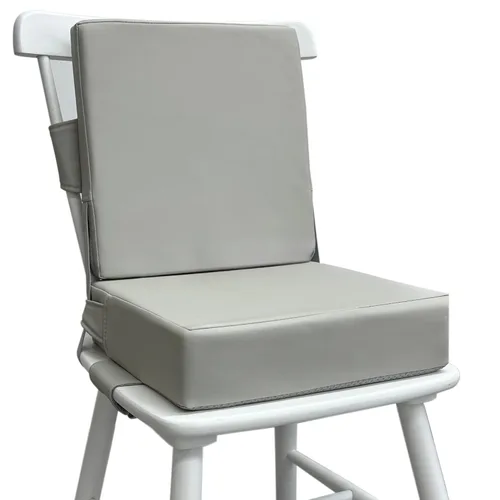 Eiury Asiento elevador para mesa de comedor, PU antiarañazos fácil limpieza niños asiento elevador para mesa, cojín de aumento de viaje portátil