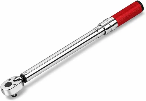 Miniatura 8 de Powerbuilt Llave dinamométrica de transmisión de 1/2 pulgada con viga deflectora, rango de torque exacto de 20 a 220 libras-pie, medición precisa