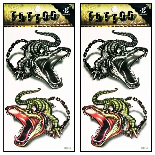 Miniatura 7 de Tatuajes 2 hojas de plumas negras de fantasía temporales tatuajes adhesivos falsos cuerpo brazo pecho hombro tatuajes para adolescentes, hombres