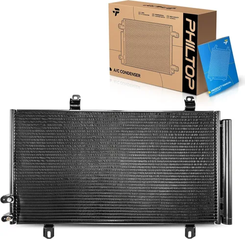 Miniatura 40 de PHILTOP Condensador de aire acondicionado para Ford Explorer 2002-2005, Mercury Mountaineer 2002-2005, Reemplazar # 3056, 1L2Z17912AA, 6L2Z19712AA