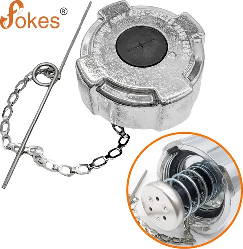 Miniatura 7 de FOKES 20828883 16MF325 Tapa del depósito de combustible apta para camiones Mack Heavy Duty – Sin bloqueo, hembra, OEM 16MF325 20828883 MAK16MF325