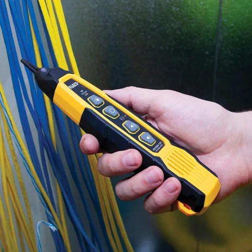 Miniatura 3 de Klein Tools VDV500-123 Sonda de trazado de cables con luz de trabajo LED para cables Ethernet, Internet, teléfono, altavoces, coaxial, video y datos