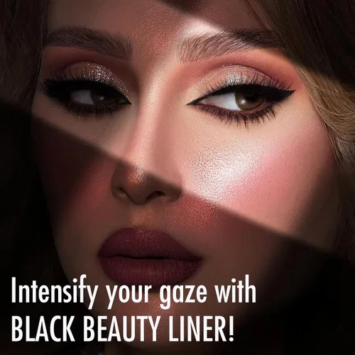 Miniatura 7 de BEPHOLAN Lápiz delineador de ojos de gel negro, impermeable, a prueba de manchas, delineador de ojos mate de larga duración, retráctil con afilador