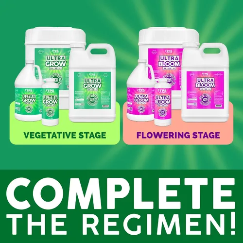 Miniatura 6 de TPS NUTRIENTS Fertilizante vegetal Ultra Grow de una parte con todos los NPK Cal-Mag y Micros, 1 cuarto de galón (32 onzas)