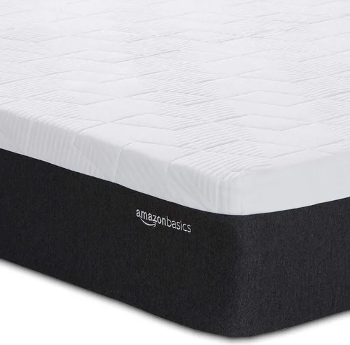 Miniatura 3 de Amazon Basics - Colchón de espuma viscoelástica con gel, firme, refrescante, tamaño completo, espuma CertiPUR-US® certificada, 75 x 54 x 12
