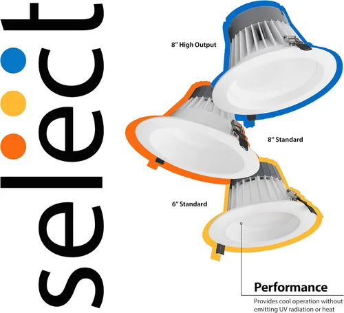Miniatura 14 de CLR-Select - Kit de downlight LED comercial blanco de 6 pulgadas