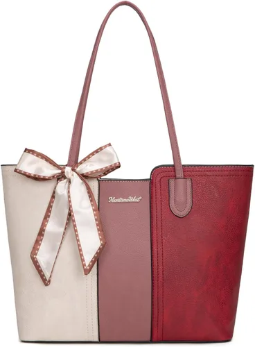 Miniatura 8 de Montana West - Bolsos de mano para mujer, bolso tipo satchel con asa superior mediana