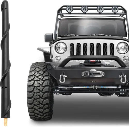 Miniatura 8 de Antena compatible con accesorios de Jeep Cherokee Grand Cherokee 2011-2023 Renegade Compass Liberty, para Chrysler 200, Dodge Durango Avenger Dart