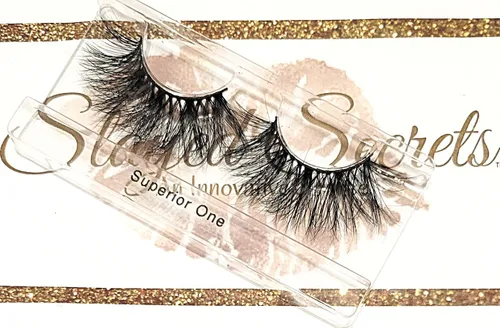 Miniatura 2 de Superior Slay Collection, dramáticas, esponjosas, pestañas de 0.984 in, pestañas de visón 5D, pestañas de ojos de boda, pestañas de regalo