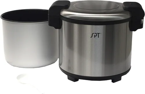 Miniatura 3 de Mr. Rice SCW-80M: Calentador de arroz resistente para 80 tazas