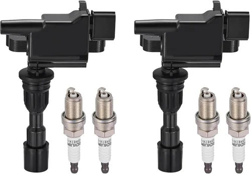 Miniatura 61 de BDFHYK Paquete de bobinas de encendido UF-735 y bujías de iridio SP539 compatibles con Fusion 1.5L L4 2014-2020 Escape 1.5L L4 2017-2019 DS7Z12029A