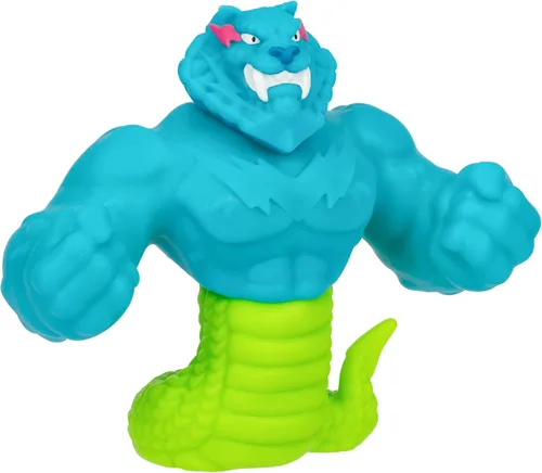 Miniatura 6 de MrBeast Lab - Héroe elástico Hyper Fusion, Cobra Panther, figura de pie rellena de Goo de 5 pulgadas (12.7 cm), se estira hasta 3 veces su