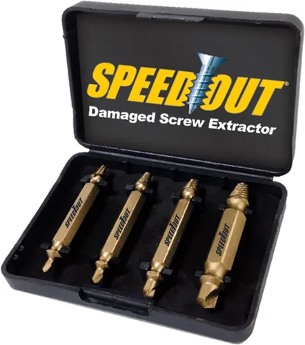 Miniatura 2 de Kit extractor de tornillos dañados de titanio Speed Out, juego de 4 piezas