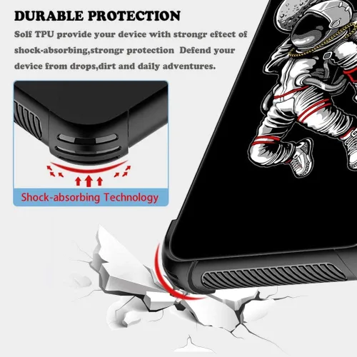 Miniatura 6 de ZHEGAILIAN Funda para iPhone 11, protección de grado militar, esquinas a prueba de golpes, funda antiarañazos para iPhone 11, nebulosa verde