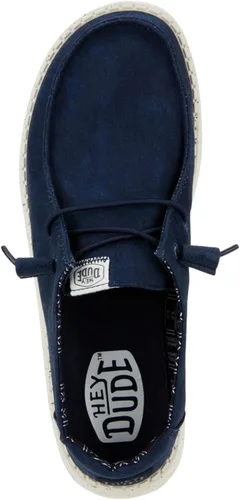 Miniatura 4 de Hey Dude Wendy Chambray - Mocasines con cordones para mujer