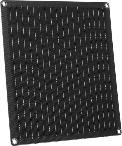 Miniatura 9 de VEVOR Cargador de batería de panel solar de 20 W y 12 V, cargador de batería solar con controlador inteligente integrado y 3 cables de conexión