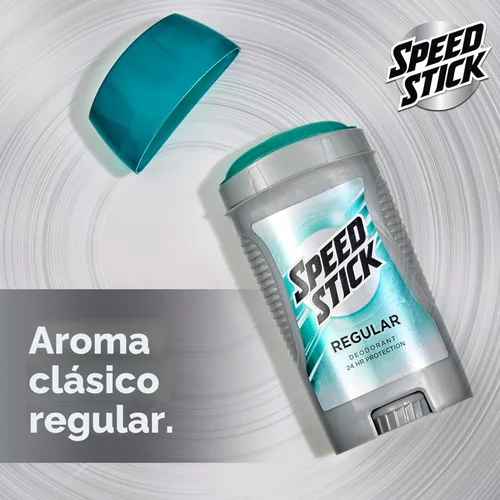 Miniatura 6 de Speed Stick - Desodorante para hombres, Regular 3 onzas, paquete de 4