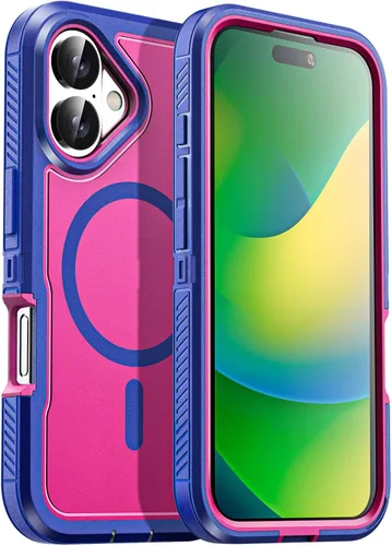 Miniatura 9 de AICase Funda para iPhone 13/14/16e [Compatible con Magsafe], Protección contra caídas de alta resistencia, Defensa multicapa, Grado militar