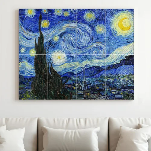 Miniatura 13 de JBER Paneles acústicos artísticos, paquete de 8 paneles acústicos para decoración de pared con autoadhesivos, paneles de absorción de sonido