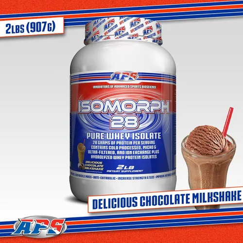 Miniatura 5 de APS Nutrition Isomorph 28 Batido de chocolate, 2 libras