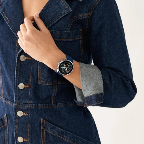 Miniatura 8 de Fossil Gen 6 - Reloj inteligente con pantalla táctil Wellness Edition de 1.732in con Alexa integrado, frecuencia cardíaca, oxígeno en sangre