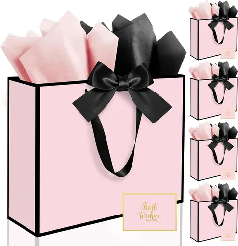 Miniatura 9 de Ethhqu Bolsas de regalo grandes con asas