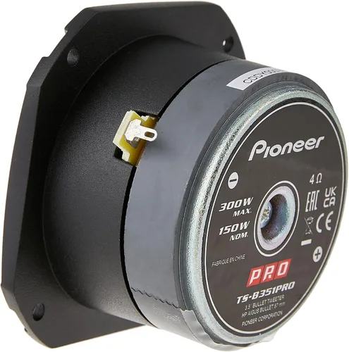 Miniatura 3 de Pioneer Tweeters TS-B351PRO de la serie P.R.O. de 3.5 pulgadas (par) – 250 W máximo, perfecto para construcciones de alto SPL y audio de coche