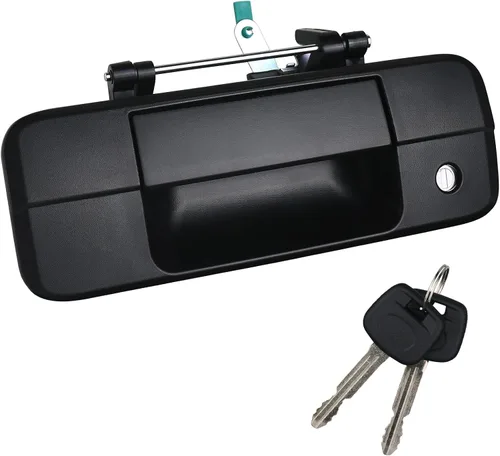 Osompar Manija exterior del portón trasero con cilindro de cerradura con llave para Toyota Tundra 2007-2013 Reemplaza 69090-0C040 690900C040 81213