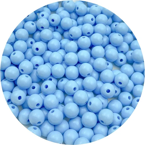Miniatura 8 de 400 cuentas redondas de acrílico pastel de 0.315 pulgadas (0.315 in), cuentas espaciadoras de color caramelo, cuentas de resina de plástico para 306