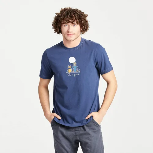 Miniatura 4 de Life is Good camisa crusher Unisex Adulto Vintage con gráficos de Jake & Rocket Dog