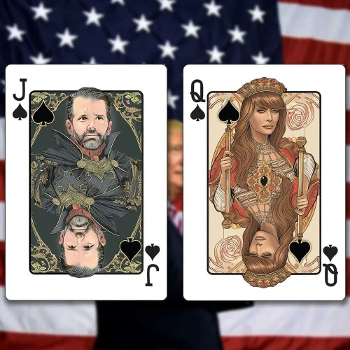 Miniatura 9 de 2025 Nuevas Cartas de Juego - Haz Tus Trucos de Magia Más Lujosos y Creativos para Familia y Amigos (Nueva Sorpresa Blanca)