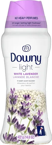 Miniatura 19 de Downy Light - Cuentas potenciadoras de aroma de lavandería para lavadora, aroma de lavanda blanca, 13.4 onzas, sin perfumes fuertes