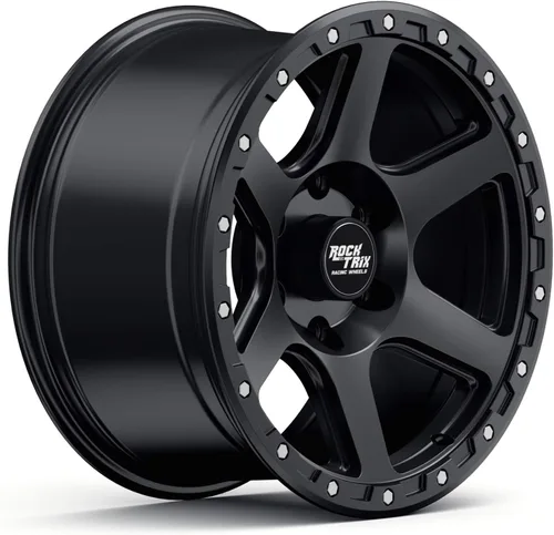 Miniatura 6 de RockTrix RT112 rueda de 17 pulgadas compatible con Ford F150 2009-2021 (todas las versiones incluyendo Raptor) patrón de pernos de 6 x 135, 17 x 9